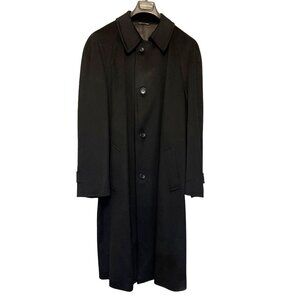Canali & Andrisen Morton Luxury Italian Mens Wool/Cashmere Blend Trench Coat